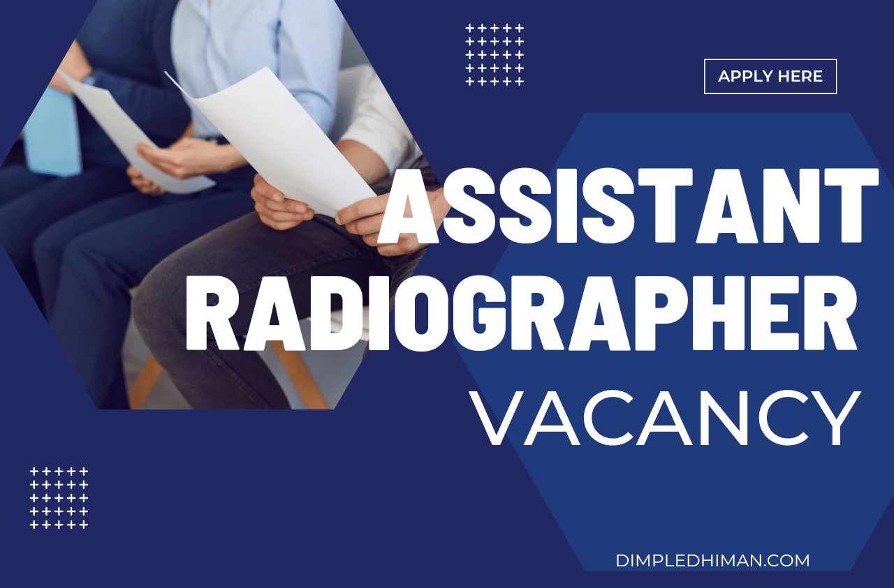 RAJASTHAN ASSISTANT RADIOGRAPHER VACANCY