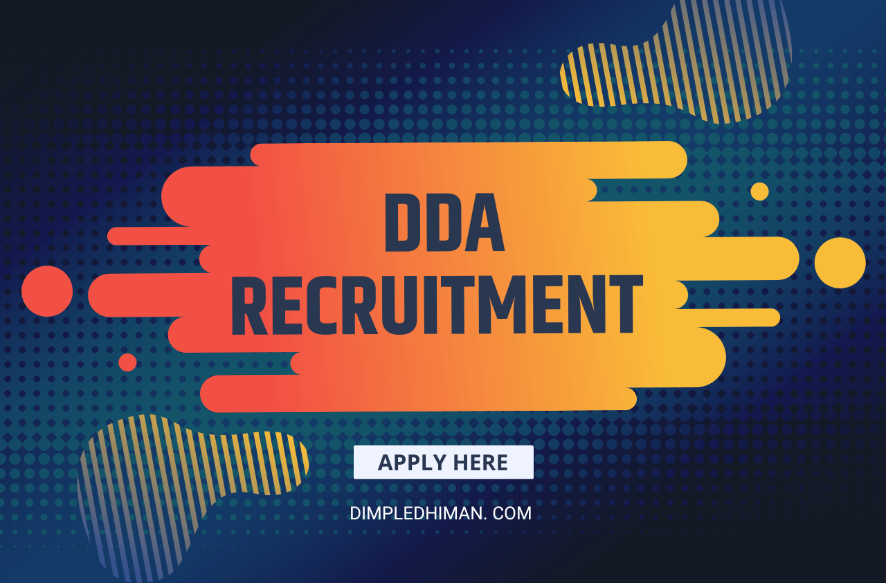 DDA Recruitment Admit Card