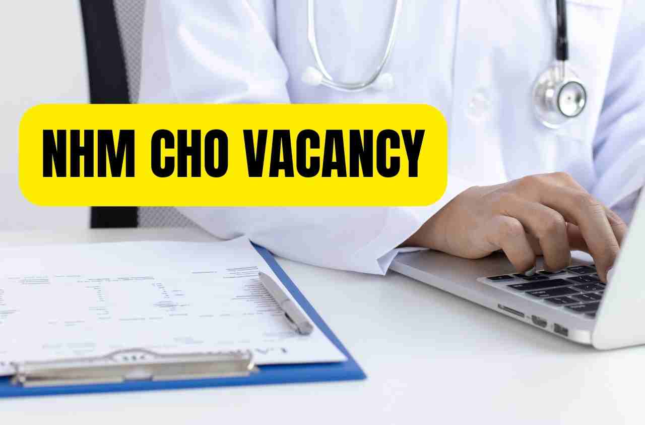 NHM MP CHO recruitment 2023