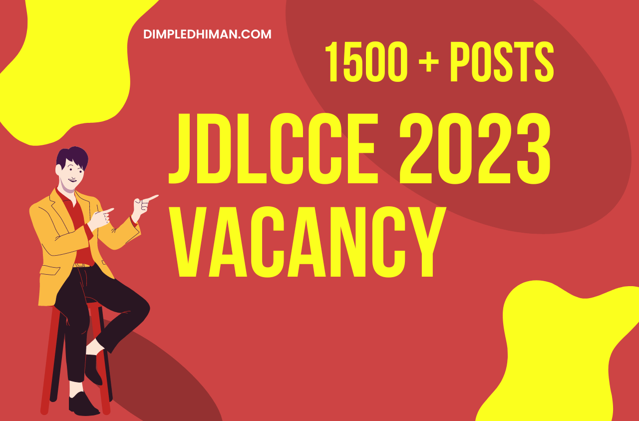JDLCCE 2023 VACANCY ONLINE FORMS