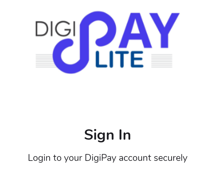DigiPay Lite Blocked User Activation Process