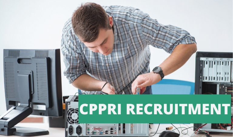 CPPRI RECRUITMENT