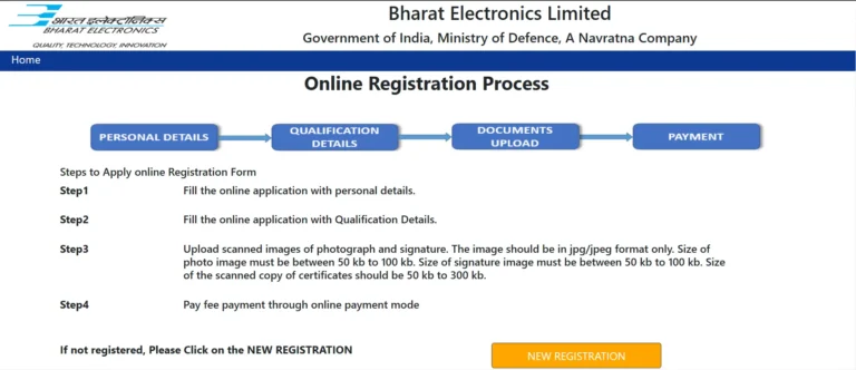 BEL INDIA VACANCY 2025 APPLY ONLINE