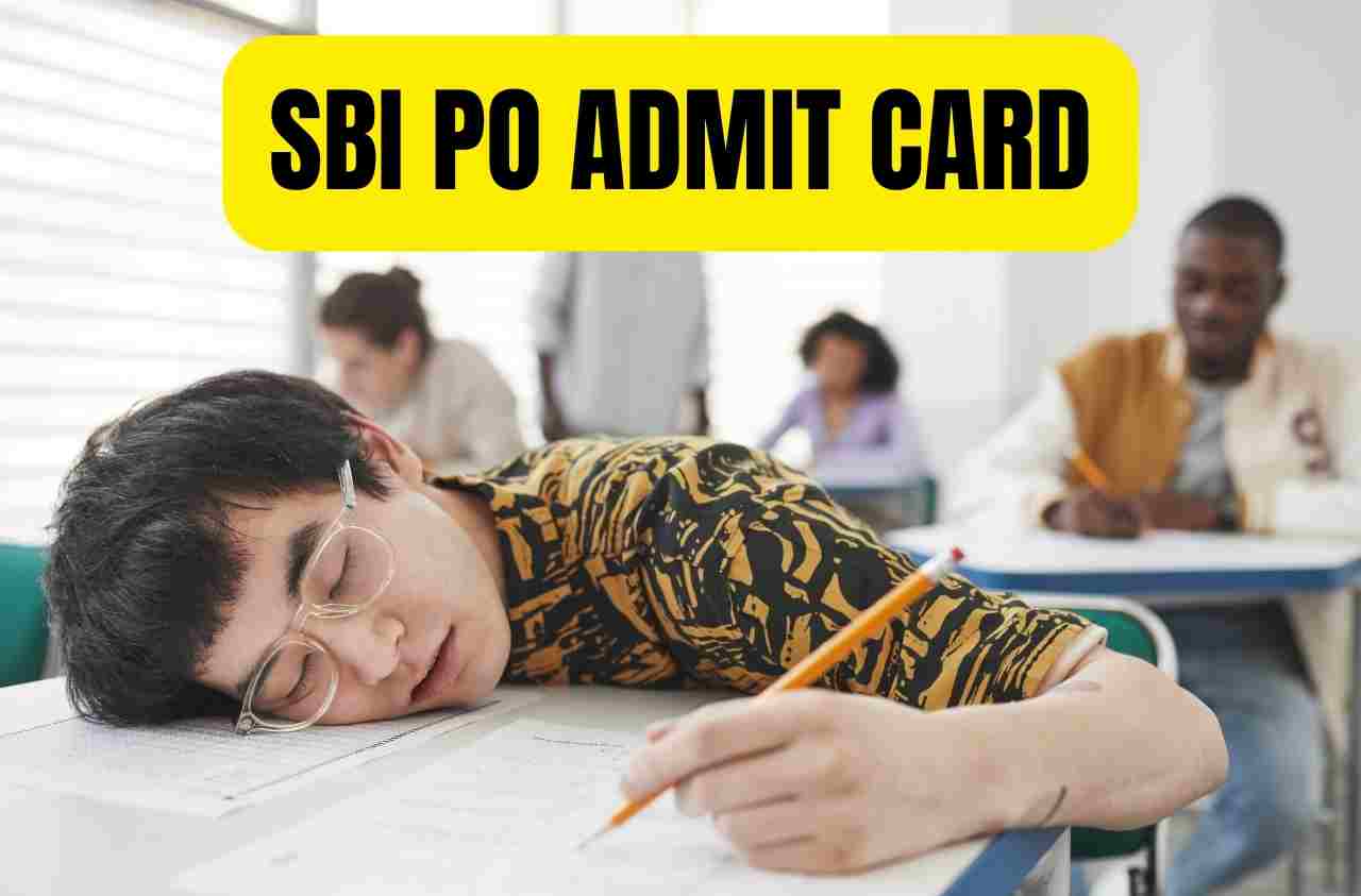 SBI PO Recruitment Admit Card