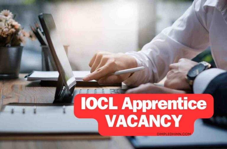 IOCL Apprentice VACANCY 2023 ONLINE FORM