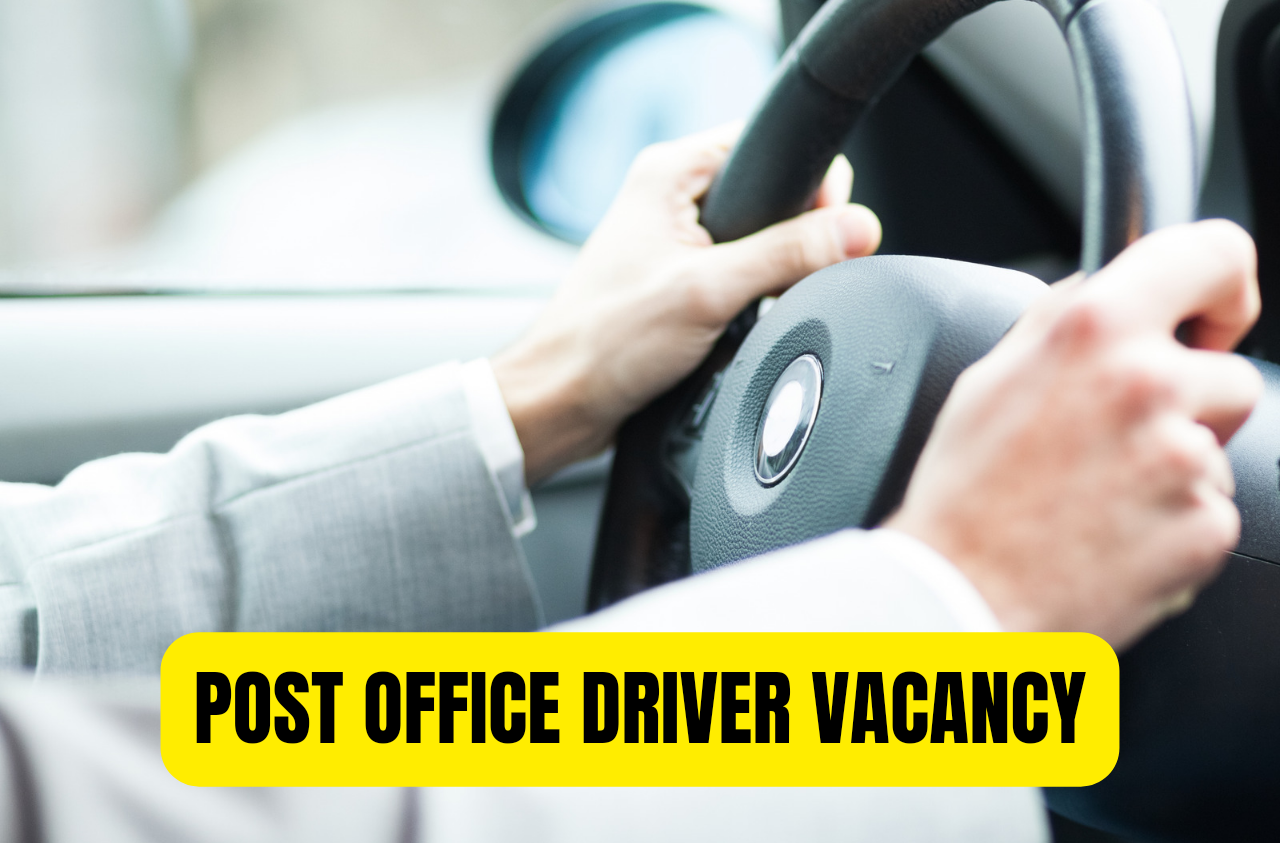 INDIAN POST OFFICE UP DRIVER VACANCY 2024