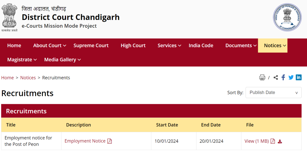 CHANDIGAH COURT VACANCY https://dimpledhiman.com/chandigah-court-vacancy/