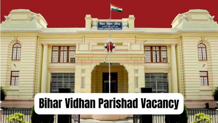 Bihar Vidhan Parishad Vacancy