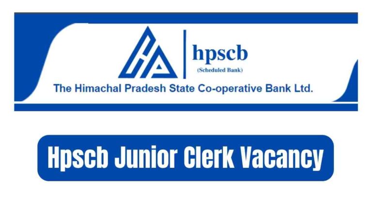 Hpscb Junior Clerk Vacancy