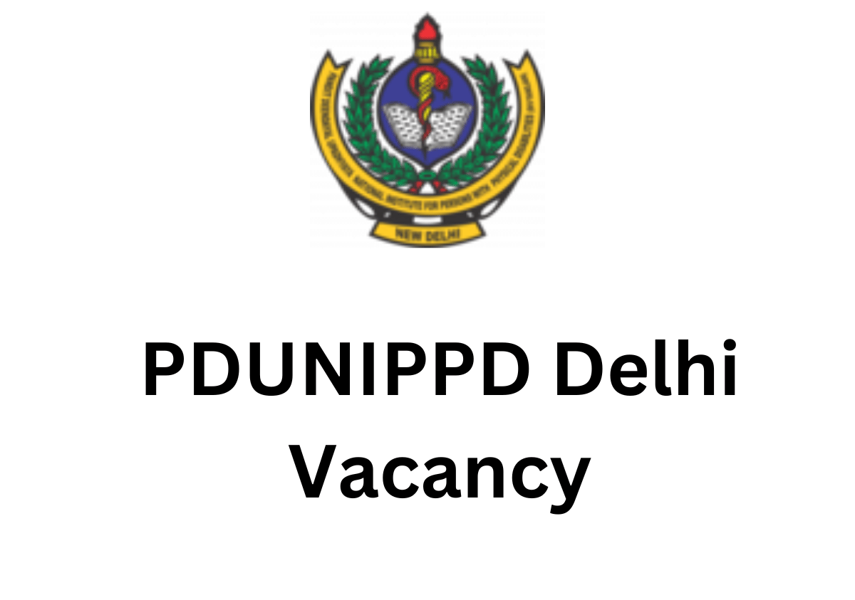 PDUNIPPD Delhi Group C Vacancy