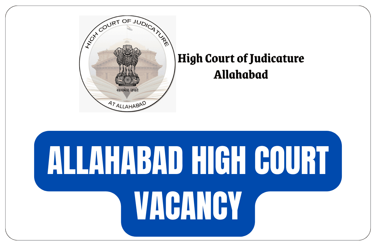 ALLAHABAD HIGH COURT VACANCY